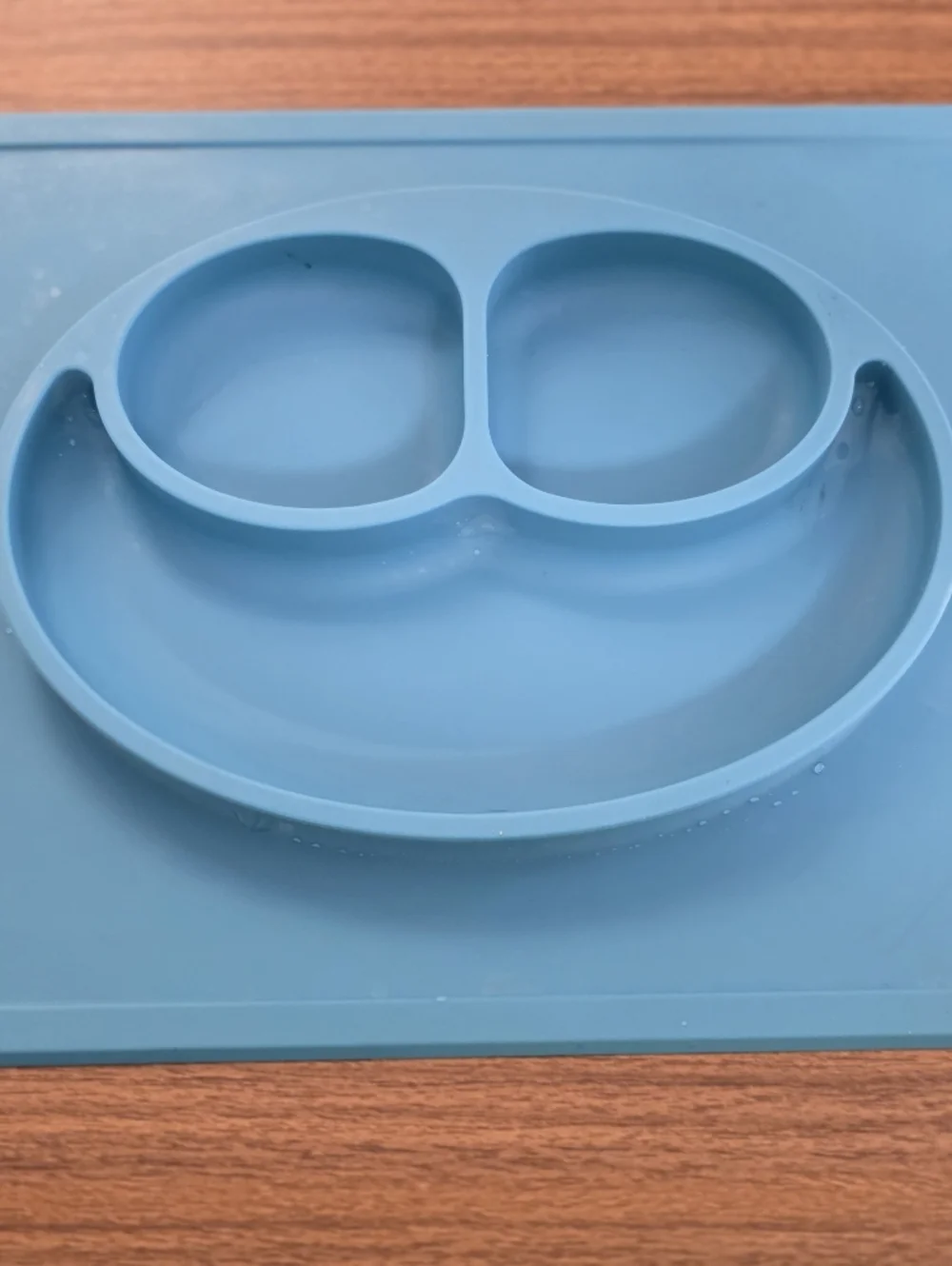 ezpz Happy Mat Silicone Placemat in Teal Blue
